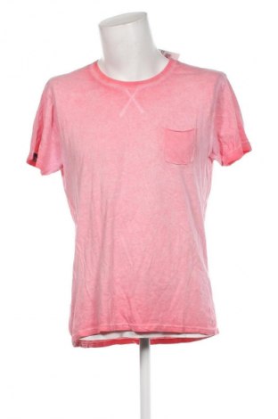 Herren T-Shirt Recycled Art World, Größe M, Farbe Rosa, Preis € 3,99