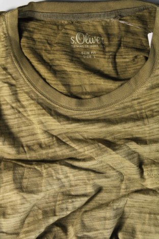 Ανδρικό t-shirt S.Oliver, Μέγεθος L, Χρώμα Πράσινο, Τιμή 8,66 €
