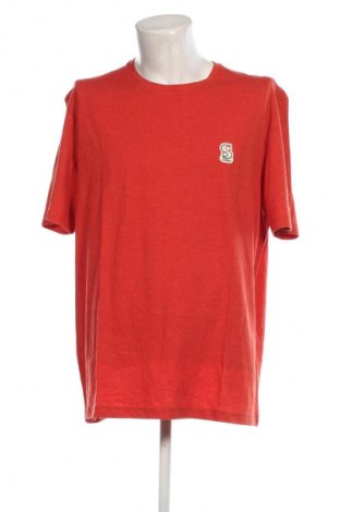 Ανδρικό t-shirt S.Oliver, Μέγεθος XXL, Χρώμα Πορτοκαλί, Τιμή 15,98 €