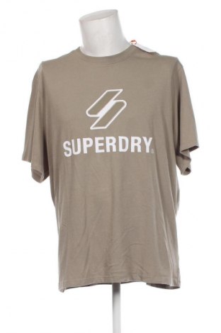 Ανδρικό t-shirt Superdry, Μέγεθος 3XL, Χρώμα Πράσινο, Τιμή 20,62 €