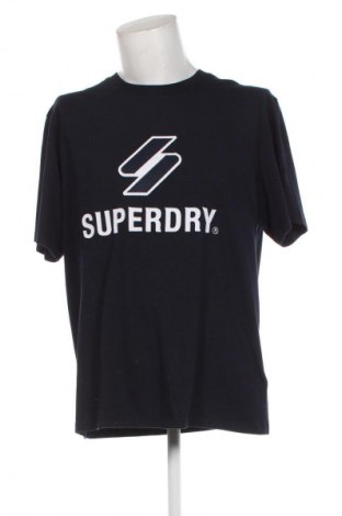Мъжка тениска Superdry, Размер XL, Цвят Син, Цена 40,00 лв.