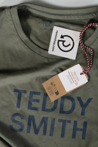 Męski T-shirt Teddy Smith, Rozmiar XL, Kolor Zielony, Cena 82,63 zł