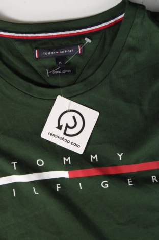 Férfi póló Tommy Hilfiger, Méret XL, Szín Zöld, Ár 17 252 Ft