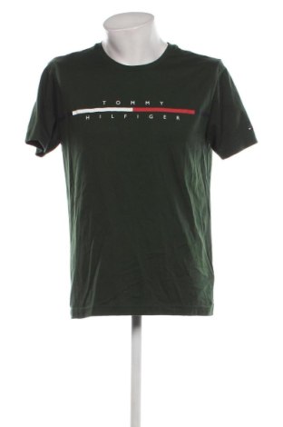 Pánske tričko  Tommy Hilfiger, Veľkosť XL, Farba Zelená, Cena  30,85 €