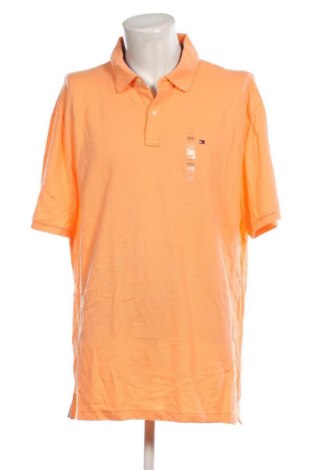 Мъжка тениска Tommy Hilfiger, Размер 3XL, Цвят Оранжев, Цена 77,00 лв.