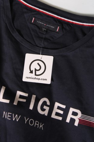 Męski T-shirt Tommy Hilfiger, Rozmiar M, Kolor Niebieski, Cena 217,79 zł