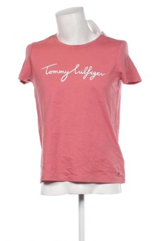 Ανδρικό t-shirt Tommy Hilfiger, Μέγεθος L, Χρώμα Ρόζ , Τιμή 35,99 €