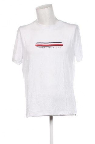 Tricou de bărbați Tommy Hilfiger, Mărime L, Culoare Alb, Preț 188,99 Lei