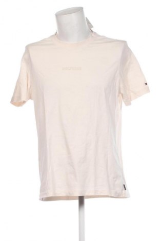 Herren T-Shirt Tommy Hilfiger, Größe XL, Farbe Beige, Preis 40,49 €