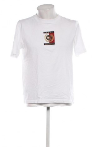 Męski T-shirt Tommy Hilfiger, Rozmiar L, Kolor Biały, Cena 130,99 zł