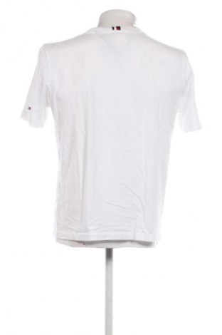 Męski T-shirt Tommy Hilfiger, Rozmiar L, Kolor Biały, Cena 130,99 zł