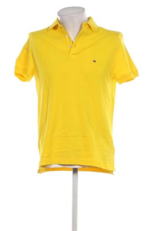 Мъжка тениска Tommy Hilfiger, Размер M, Цвят Жълт, Цена 132,00 лв.
