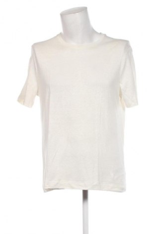 Ανδρικό t-shirt Tommy Hilfiger, Μέγεθος M, Χρώμα Εκρού, Τιμή 21,99 €