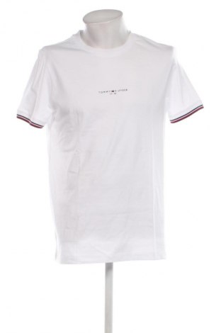 Tricou de bărbați Tommy Hilfiger, Mărime XL, Culoare Alb, Preț 188,99 Lei