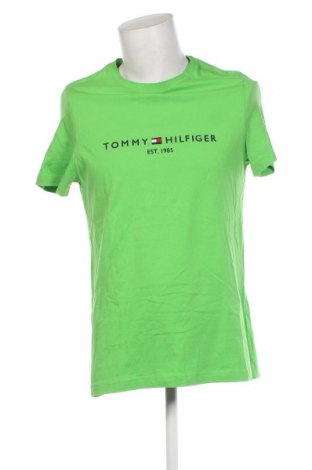 Мъжка тениска Tommy Hilfiger, Размер XL, Цвят Зелен, Цена 37,99 лв.