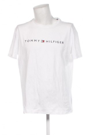 Męski T-shirt Tommy Hilfiger, Rozmiar XL, Kolor Biały, Cena 156,99 zł