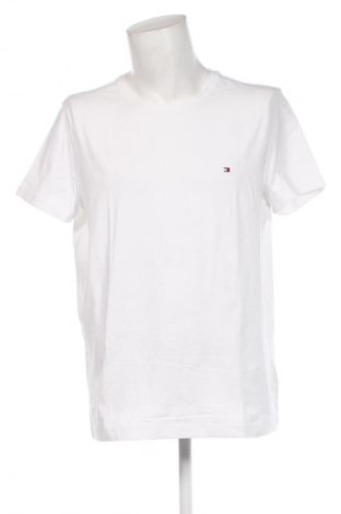 Męski T-shirt Tommy Hilfiger, Rozmiar XXL, Kolor Biały, Cena 184,99 zł