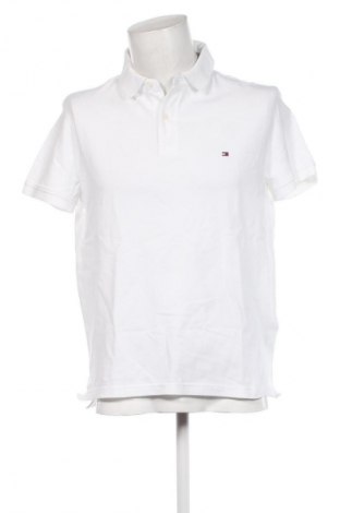 Мъжка тениска Tommy Hilfiger, Размер XL, Цвят Бял, Цена 108,80 лв.