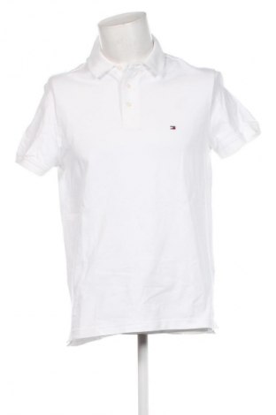 Мъжка тениска Tommy Hilfiger, Размер L, Цвят Бял, Цена 132,00 лв.