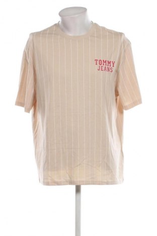 Pánske tričko  Tommy Jeans, Veľkosť L, Farba Béžová, Cena  37,19 €