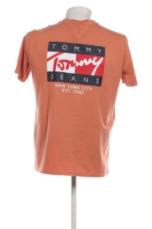 Мъжка тениска Tommy Jeans, Размер M, Цвят Оранжев, Цена 68,00 лв.