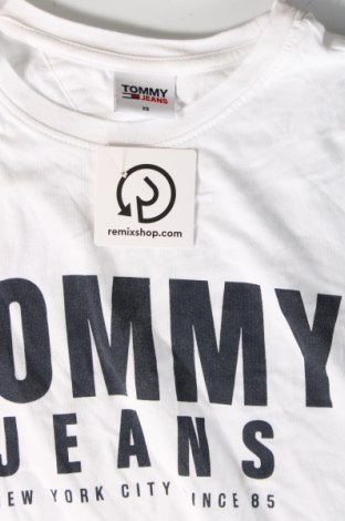 Ανδρικό t-shirt Tommy Jeans, Μέγεθος XS, Χρώμα Λευκό, Τιμή 13,99 €