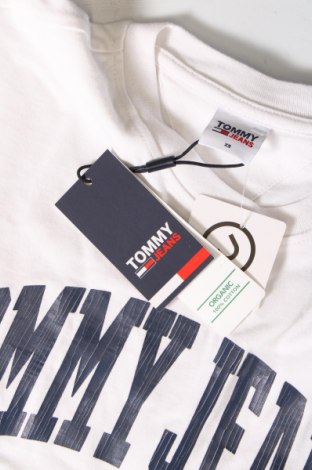 Pánske tričko  Tommy Jeans, Veľkosť XS, Farba Biela, Cena  16,75 €