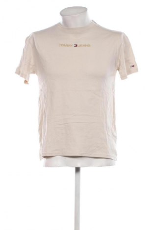 Herren T-Shirt Tommy Jeans, Größe S, Farbe Beige, Preis € 26,99