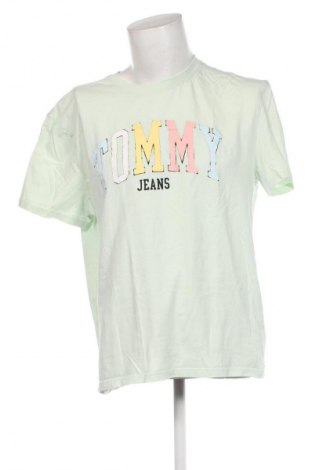 Tricou de bărbați Tommy Jeans, Mărime XXL, Culoare Verde, Preț 98,99 Lei