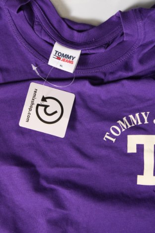 Ανδρικό t-shirt Tommy Jeans, Μέγεθος XL, Χρώμα Βιολετί, Τιμή 15,99 €