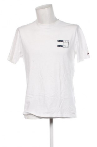 Herren T-Shirt Tommy Jeans, Größe M, Farbe Weiß, Preis € 21,49