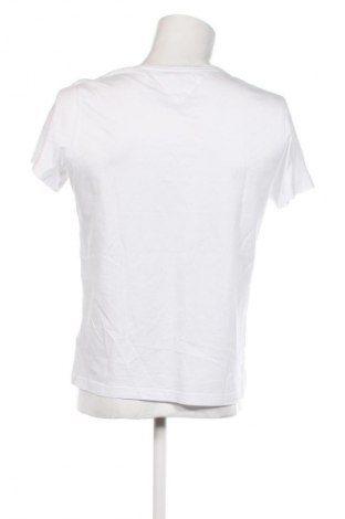 Herren T-Shirt Tommy Jeans, Größe L, Farbe Weiß, Preis 31,49 €