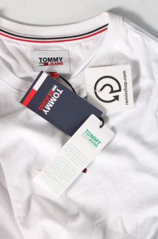 Tricou de bărbați Tommy Jeans, Mărime M, Culoare Alb, Preț 188,99 Lei