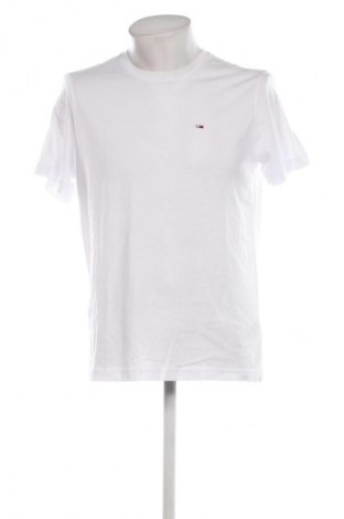 Męski T-shirt Tommy Jeans, Rozmiar M, Kolor Biały, Cena 157,99 zł