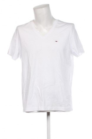 Herren T-Shirt Tommy Jeans, Größe XL, Farbe Weiß, Preis 28,99 €