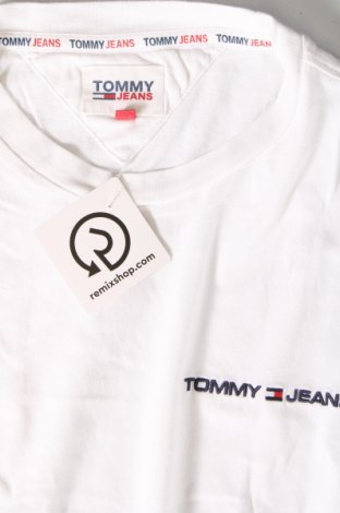 Мъжка тениска Tommy Jeans, Размер S, Цвят Бял, Цена 37,99 лв.