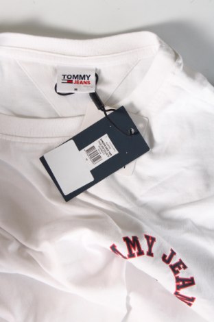 Férfi póló Tommy Jeans, Méret M, Szín Fehér, Ár 14 599 Ft