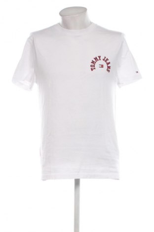 Ανδρικό t-shirt Tommy Jeans, Μέγεθος M, Χρώμα Λευκό, Τιμή 30,99 €