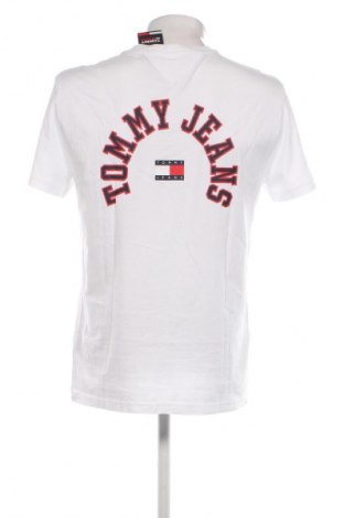 Herren T-Shirt Tommy Jeans, Größe M, Farbe Weiß, Preis 40,49 €