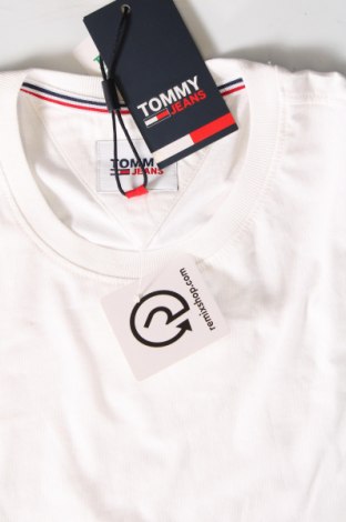 Pánske tričko  Tommy Jeans, Veľkosť L, Farba Biela, Cena  20,25 €