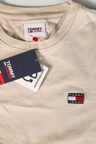 Мъжка тениска Tommy Jeans, Размер M, Цвят Бежов, Цена 57,99 лв.