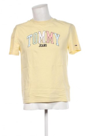 Męski T-shirt Tommy Jeans, Rozmiar S, Kolor Żółty, Cena 126,99 zł