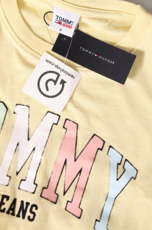 Męski T-shirt Tommy Jeans, Rozmiar M, Kolor Żółty, Cena 184,99 zł