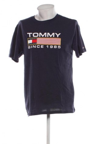 Męski T-shirt Tommy Jeans, Rozmiar L, Kolor Niebieski, Cena 130,99 zł