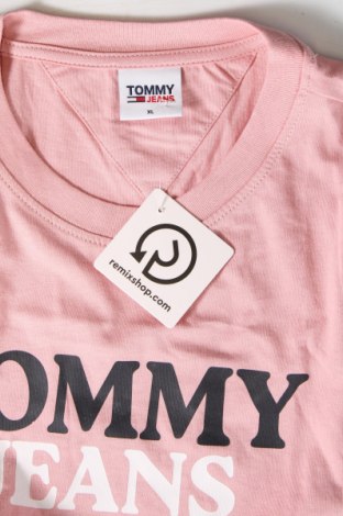 Ανδρικό t-shirt Tommy Jeans, Μέγεθος XL, Χρώμα Ρόζ , Τιμή 42,29 €