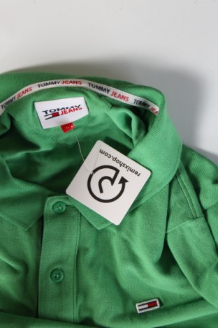 Tricou de bărbați Tommy Jeans, Mărime L, Culoare Verde, Preț 312,50 Lei