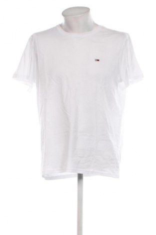 Pánske tričko  Tommy Jeans, Veľkosť XXL, Farba Biela, Cena  29,75 €