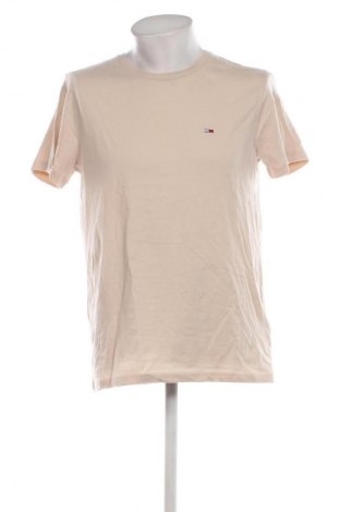 Herren T-Shirt Tommy Jeans, Größe L, Farbe Beige, Preis € 34,99