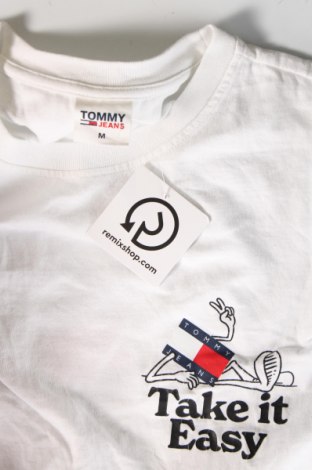 Pánske tričko  Tommy Jeans, Veľkosť M, Farba Biela, Cena  21,95 €