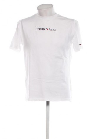 Ανδρικό t-shirt Tommy Jeans, Μέγεθος S, Χρώμα Λευκό, Τιμή 25,79 €